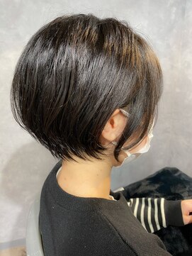 リミュー バイ イフ(lmu by if) ☆お客様style☆耳掛け丸みショート