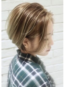 アース モード 勝田台店(EARTH Mode) ショートバレイヤージュ