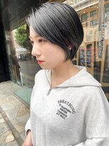 ヌード(NUDE)&nbsp;NUDEボブショート大人ショートボブ20代30代40代前髪なしショート