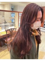 オプティマヘアー(Optima Hair)&nbsp;ハイライト×ピンク