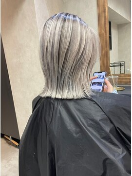 サニー 渋谷(SUNNY) ホワイトバレイヤージュ/ハイライト