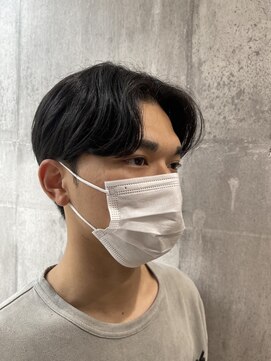 メンズアンダーバーホワイト 南海難波店(Men's _WHITE) センターパート