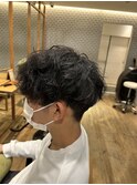 メンズゆるふわパーマ