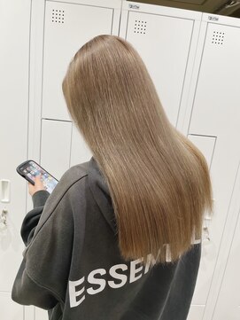 エン(eNN) ミルクティーベージュ/ラテベージュ/ダブルカラー