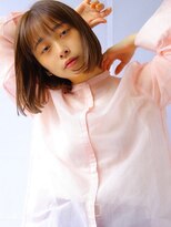 ソヨン 本陣店(SOYON)&nbsp;マロンベージュ 大人ボブ 前下がりボブ