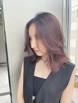 ハルキ ミナト ジャパン フクオカ(HARUKI MINATO japan FUK) センターパート顔まわりレイヤー