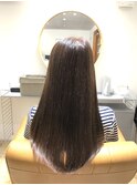 髪質改善ストレート