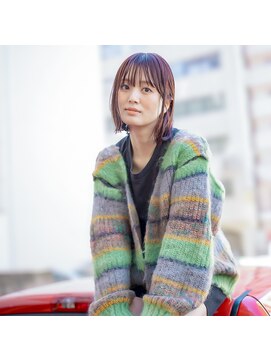 ノアール(noir) ピンクパープルカラー