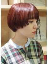 リブロ(liblo)&nbsp;マッシュショート × ピンクオレンジ【liblo】