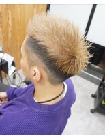 ヘアテリア リュウ 大塚(hair teria ryu) メンズハイトーン/刈り上げショート