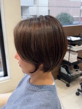 アッシュ 大泉学園店(Ash) 【白髪ぼかしハイライト】赤み消しオリーブカラー