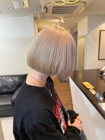 アンククロス 青山店(ANKH CROSS)&nbsp;ホワイトミルクティー×ボブ【Mizuki】