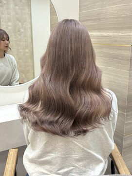 ラビス(Lovis) 黒髪カタログ/オリーブグレー/小顔ヘア/ココアベージュ