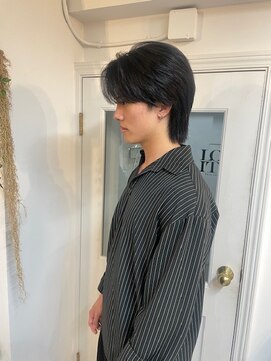 シンク オモテサンドウ(sync omotesando) 韓国センターパートウルフ