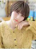 ★シルキーベージュナチュラルマッシュショート20代30代40代★10