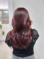 エースヘアー(A.hair)&nbsp;ブリーチなしピンク/レイヤーカット/髪質改善トリートメント