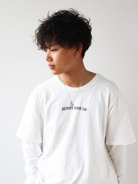 クレオヘア インターナショナル 八丁堀店 スパイラルパーマ×マッシュ