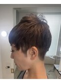 大人女性似合うツーブロックショート