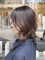 モッズ ヘア 京都店(mod's hair)&nbsp;9ボブルフ小顔黒髪小顔カット