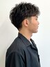 【ビジネスマン必見】メンズカット+眉毛カット+フェザーパーマ￥13,500