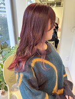 エト 梅田(eto)&nbsp;韓国/くびれヘア／メルティカラー［大阪梅田駅/ボブ／韓国］