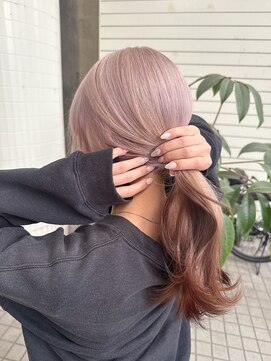 ブレス(bless) デザインカラー/ルーツカラー/ホワイトベージュ/ミルクティー