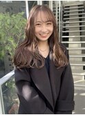 髪質改善カラー韓国レイヤー顔周りカットブリーチボブ立川._.