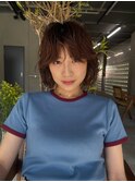 アンニュイボブパーマ