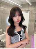 上品可愛い◇韓国くびれヘアショコラベージュ
