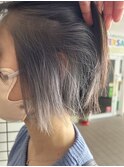 【イヤリングカラー　グレー】