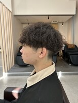 リグ 横浜(Lig.)&nbsp;ツイストスパイラルパーマメンズパーマ刈り上げマッシュショート