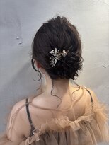 シュリット(schritt)&nbsp;＊アップスタイル　ヘアセット　ゆるふわ＊　渋谷宮益坂　妹尾