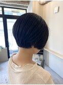 【nous】黒髪ショート/大人ショートボブ/レイヤーカット