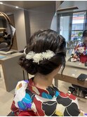 浴衣ヘアセット