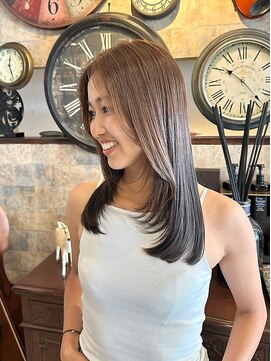 インデペンデンス(independence) ブリーチなしベージュ×レイヤー