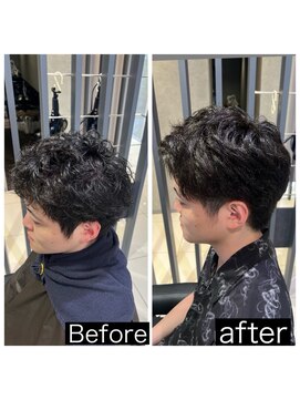 アース 南福島店(HAIR&MAKE EARTH) ピン！とならない自然な縮毛矯正