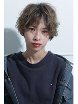 エアー 久留米(AIR)&nbsp;【久留米】 暗めカラー/前髪カット/カルマパーマ