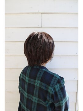 紫ベースの冬カラー