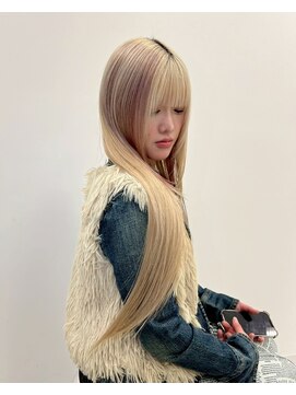 ヌル 神宮前店(Null) セクションカラー/ケアブリーチカラー/スラッシュカラー/ウルフ