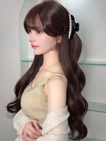 ボタン ハカタ(VOTAN hakata) チョコレートブラウン/ダブルカラー/顔周りカット/前髪/博多