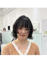 ニトバイアンキシム ボブ(nit by AHNKISM) 顔まわりレイヤー♪