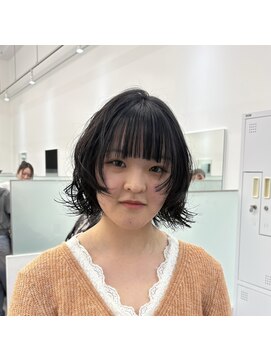 ニトバイアンキシム ボブ(nit by AHNKISM) 顔まわりレイヤー♪