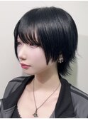 ウルフカット ショートウルフ 顔周りレイヤー