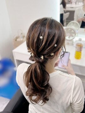 ヘアーメイクサロンアール(hair make salon R) ローポニー