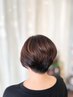 【ダメージレス＊】カット＋ケアカラー＋ヘッドスパ＋トリートメント