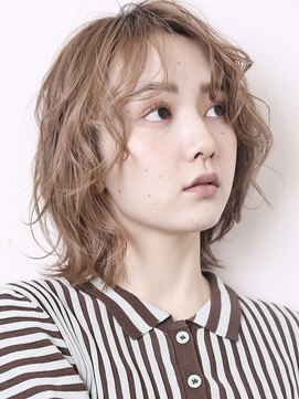 メリケンビューティーパーラー コウベ(MERICAN BEAUTY PARLOR KOBE) 海外風パーマレディースウルフレイヤーカットニュアンスパーマ