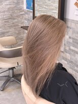 ヘアーララプラス(HAIR lala＋)&nbsp;【HAIR lala+】 #ロング#ダブルカラー#ミルクティー