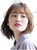 ひし形ワンレンボブ