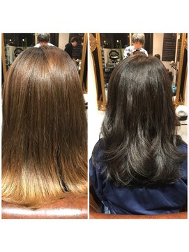 リタ ヘアー(LITA HAIR) 透け感ダークトーンカラー