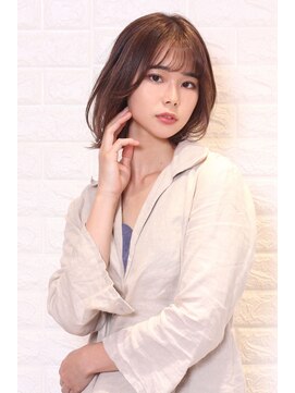 ベルス(bellus) 【bellus】イルミナカラー×韓国風ボブ